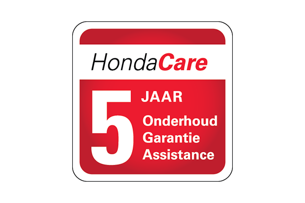 5 jaar lang zorgeloos rijden met Honda Care